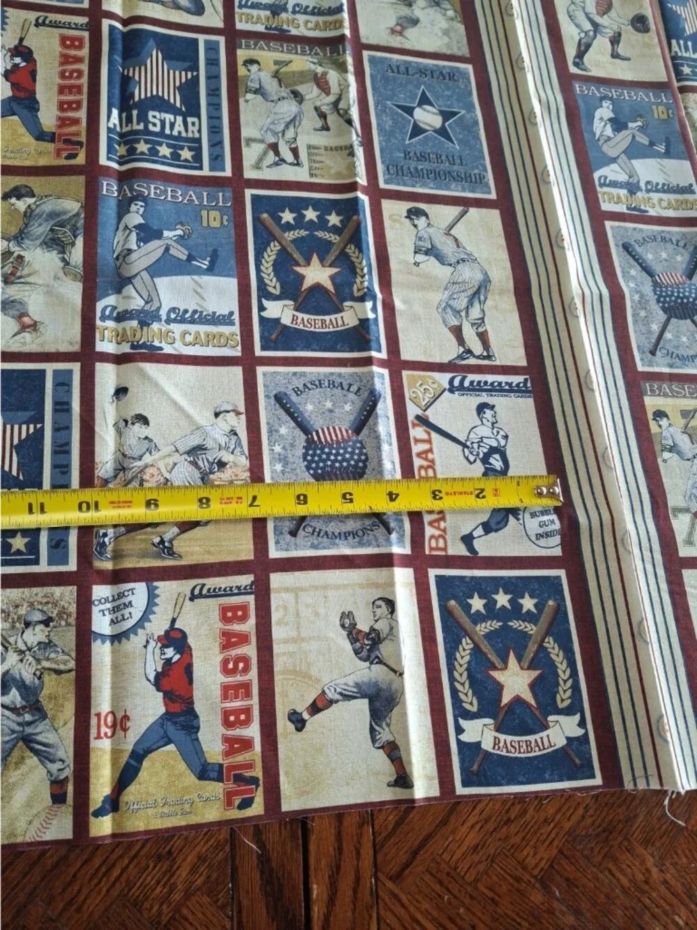 Benartex baseball fabric